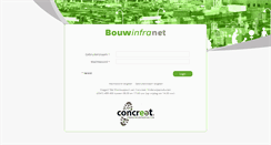 Desktop Screenshot of bouwinfranet.nl